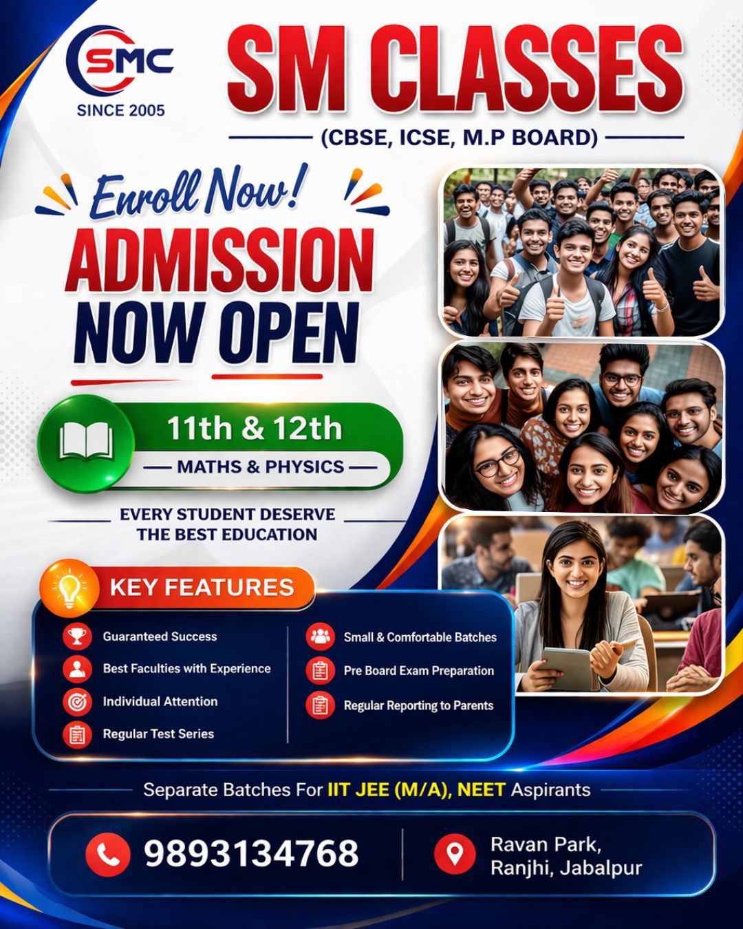11th & 12th Maths & Physics
